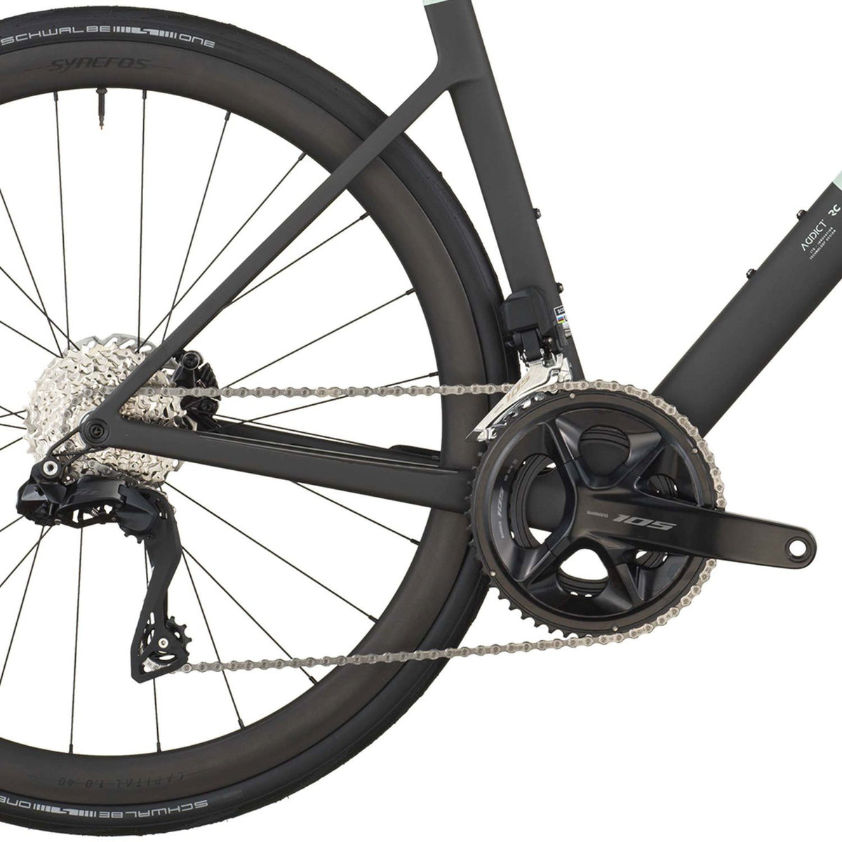 Scott Addict RC 30 2026 Frozen Green/Carbon Black #4