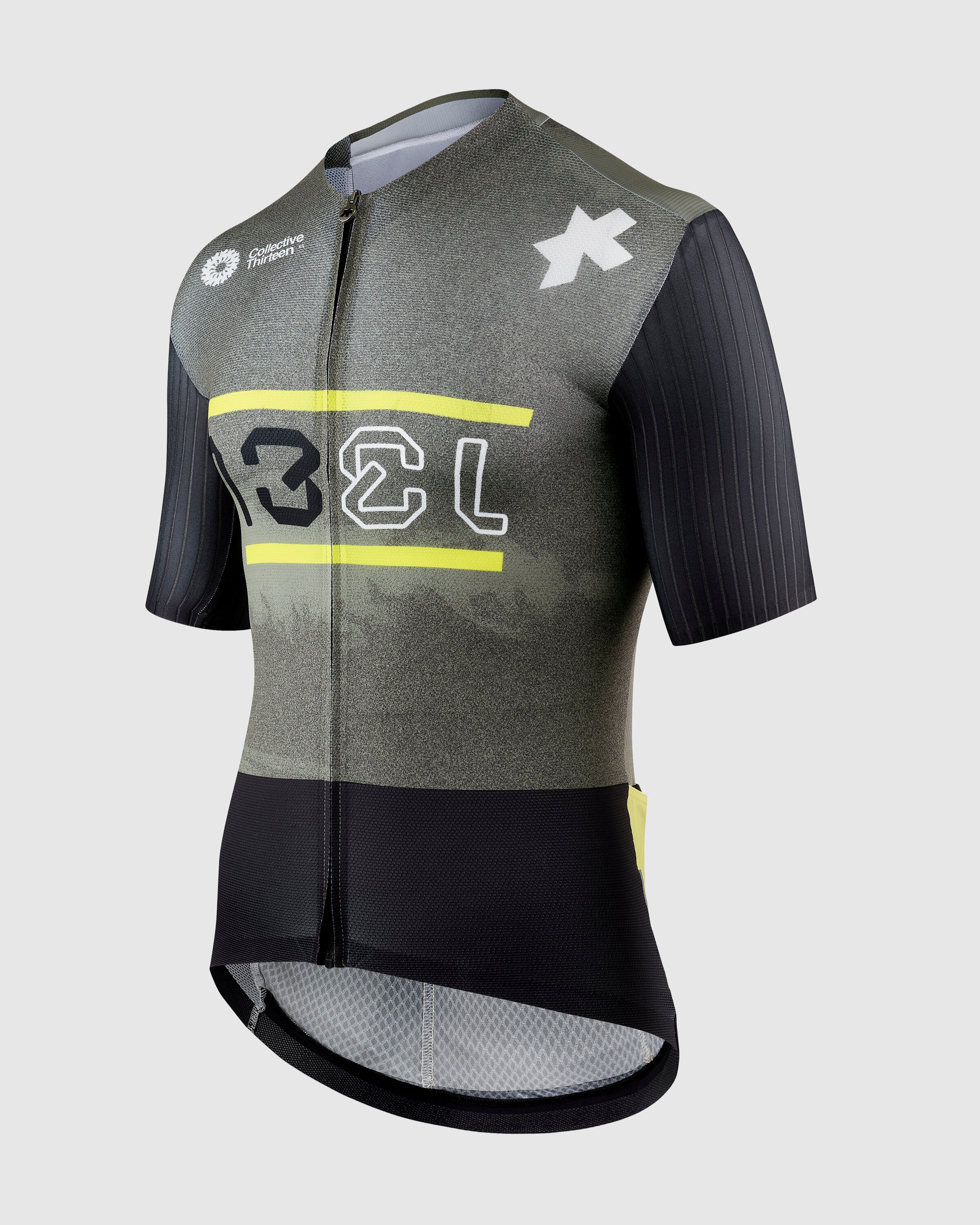 Maillot Manga Corta Assos Equipe RS Collective 13 S11 Hombre Collective Green #5