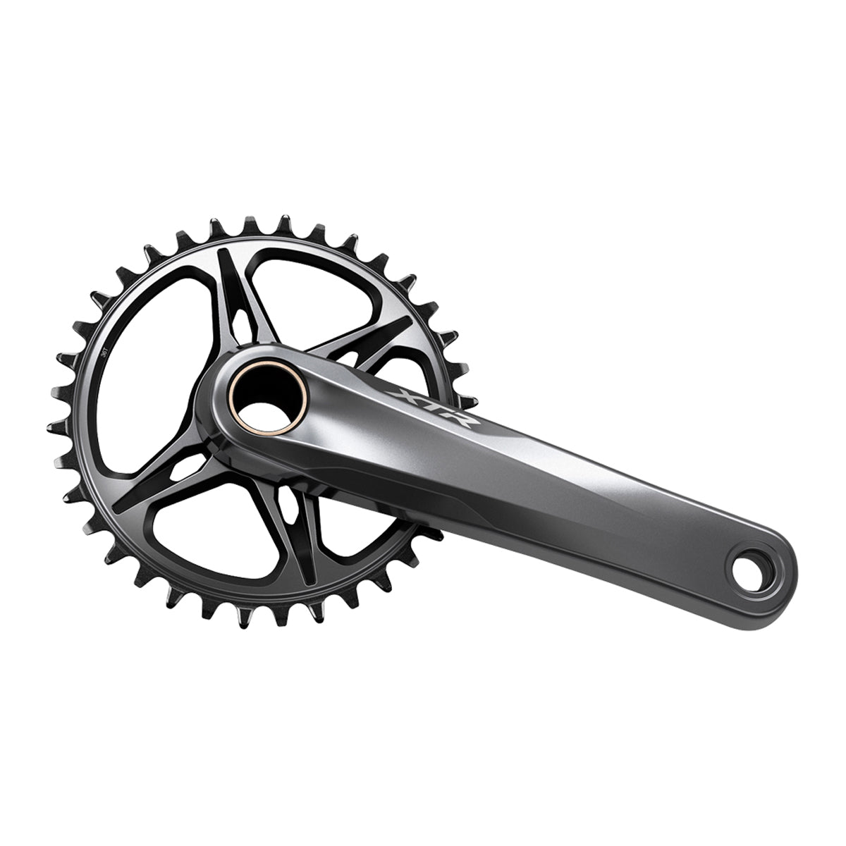 Bielas Shimano XTR FC-M9125-1 Hollowtech II 12v Sin Cazoletas Negro