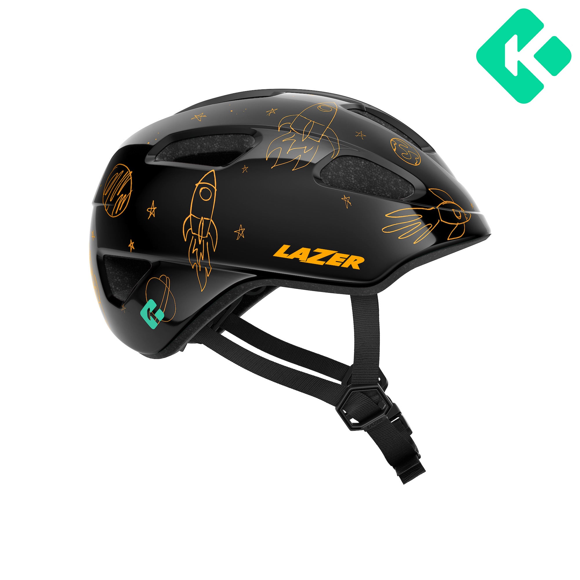 Casco Lazer Pnut 2.0 KC CE-CPSC Niño Flying Rocket