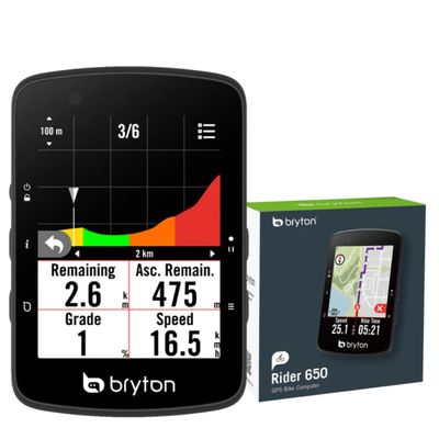 Gps Bryton Rider 650 E Negro