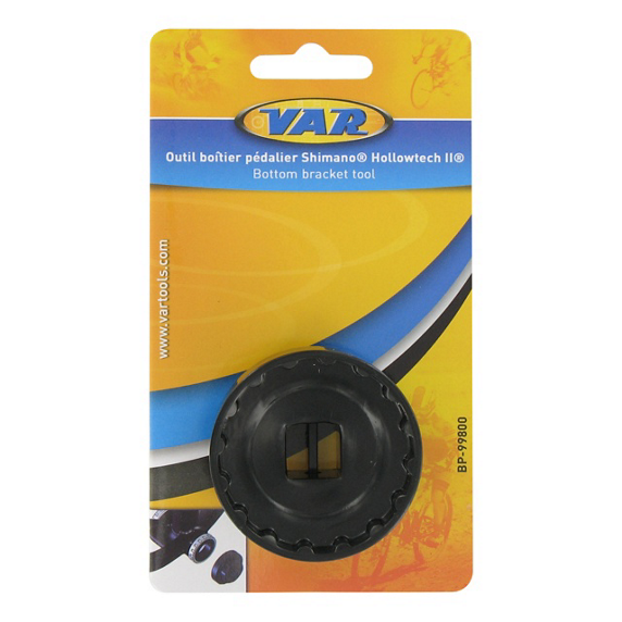 Herramienta Eje Pedalier VAR Hollowtech II Ultra-Torque Truvativ FSA Plata