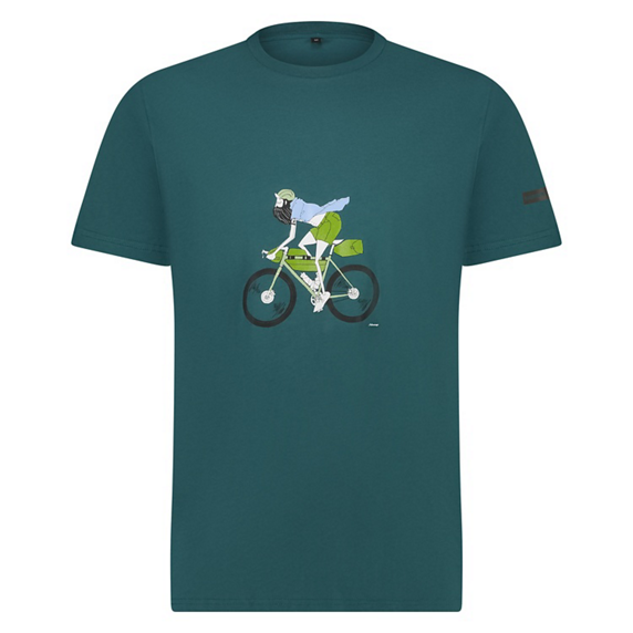 Camiseta Shimano Sentiero LTD Hombre Deep Ocean