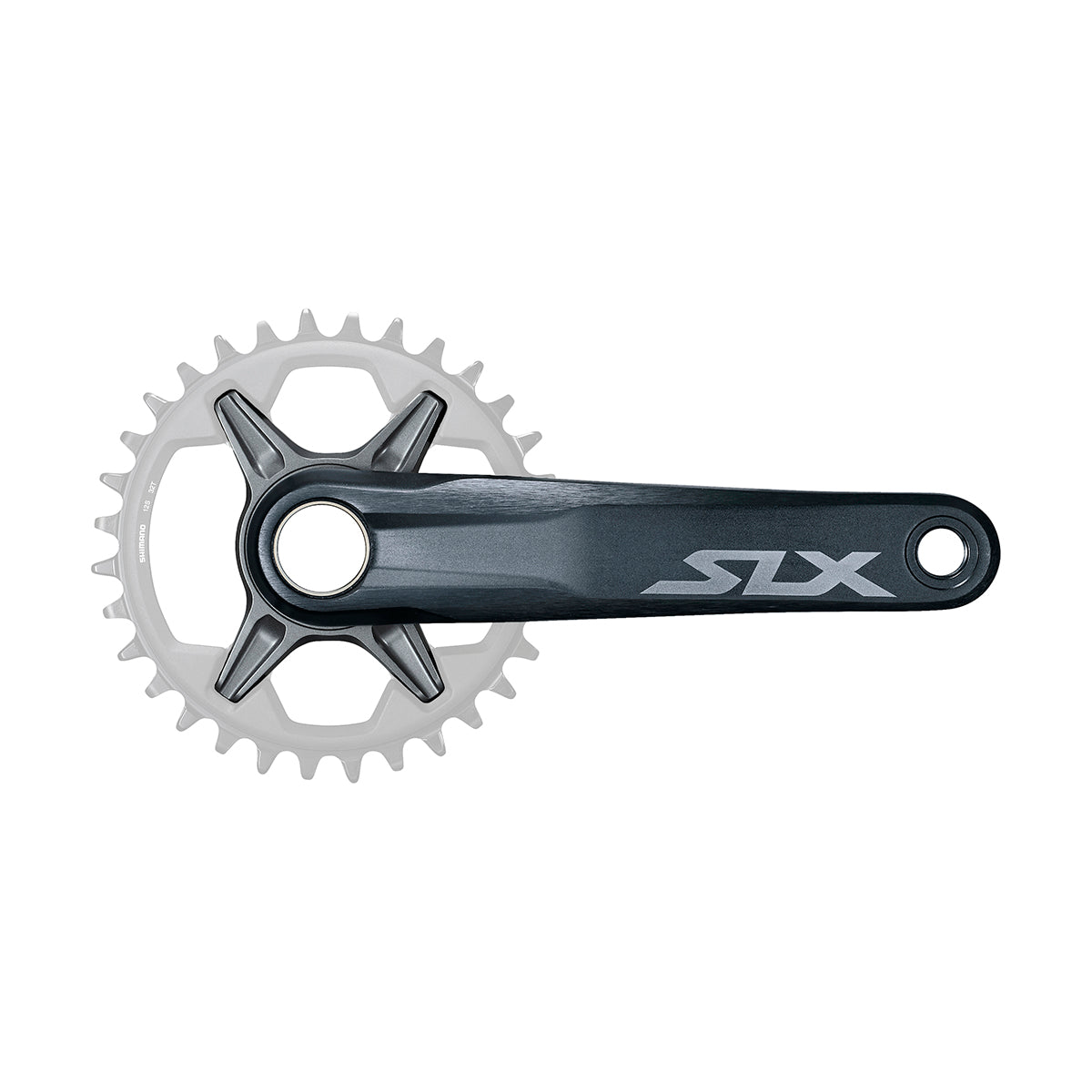 Bielas Shimano SLX FC-M7130-1 Hollowtech II 12v Sin Cazoletas Negro