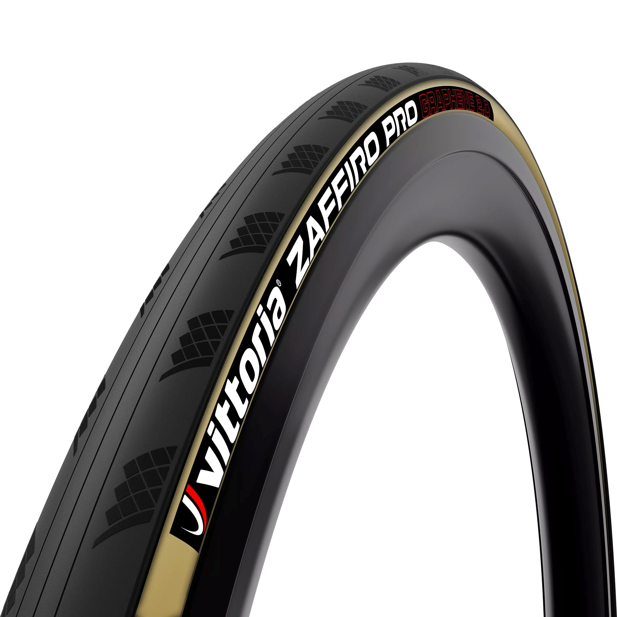 Cubierta Vittoria Zaffiro Pro V Plegable G2 Crema/Negro #2