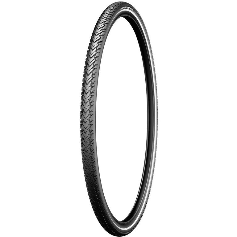 Cubierta Michelin Protek Cross 700x32C Acces Line Rigida Flanco Reflectante Negro