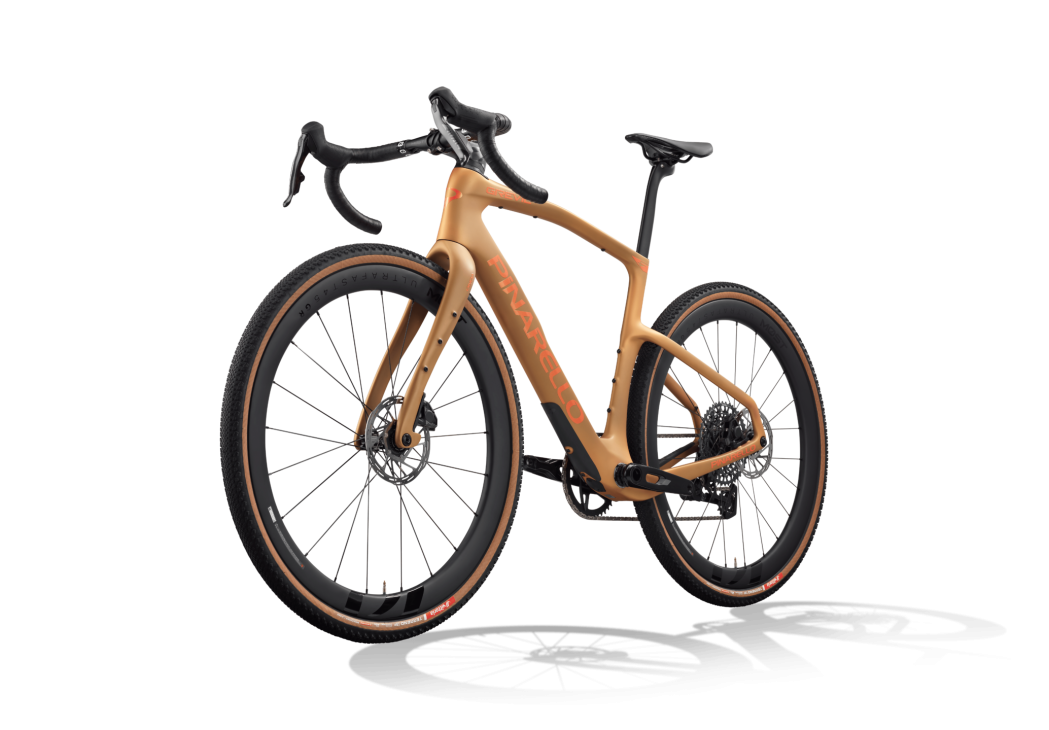 Pinarello Grevil F5 Sram Rival 1x13v MOst Ultrafast GR 45 H320-Namib Brown Matt